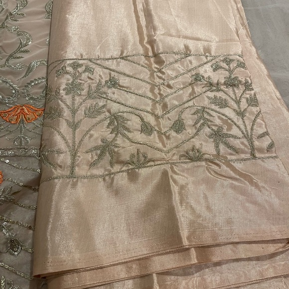 Peach Colored Sharara Suit - Picture 9 of 10